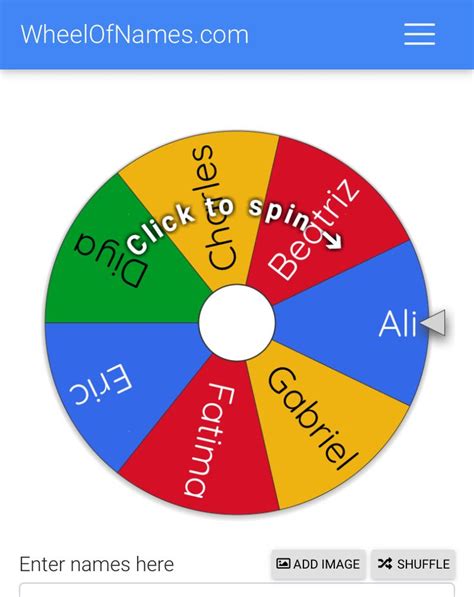 wheel of names|wheel of names user guide.